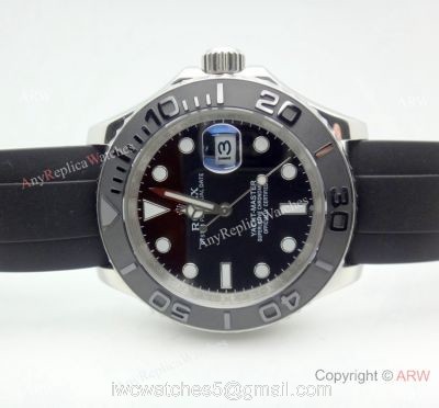 Rolex Yacht-Master Stainless Steel Oysterflex Strap 40mm 1