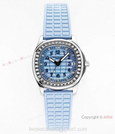 PPF Factory Patek Philippe Aquanaut Blue Version Watch Cal.324 Movement 1