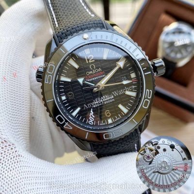 Copy Omega Skyfall 007 James bond Autoamtic Watches All Black Swiss Grade Case 1