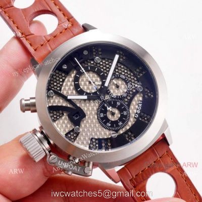 2020 NEW! U-Boat Classico U-8060 Replica Watches Stainelss Steel Chronograph 1
