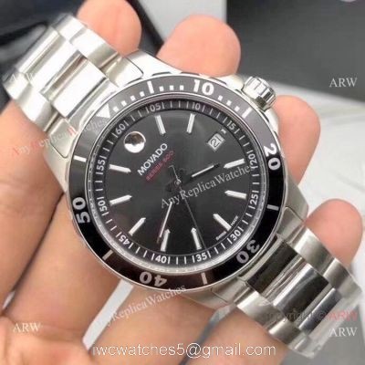 New Copy Movado Series 800 Stainless Steel Watches 40mm 1