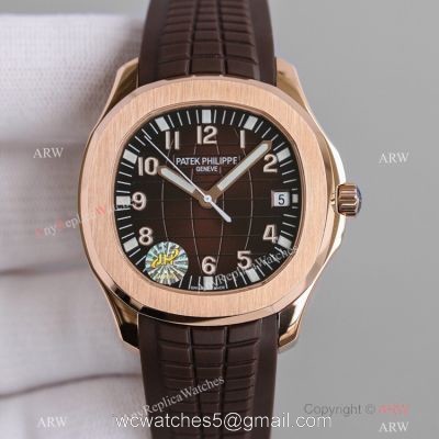 Swiss Knockoff Patek Philippe Aquanaut 324 S C Watch Chocolate Gradient Dial 1