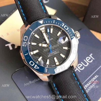 AAA Replica TagHeuer Aquaracer Gray Dial 41mm Watch Swiss Automatic 1