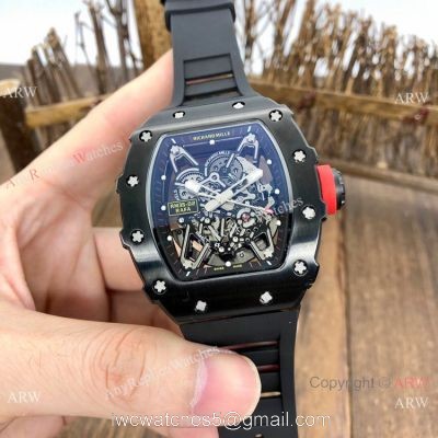 Best Quality Richard Mille RM35-02 Rafael Nadal All Black Watches Men 1