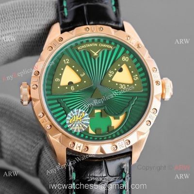 Swiss Grade Copy Konstantin Chaykin Joker Halloween Watch Rose Gold 1