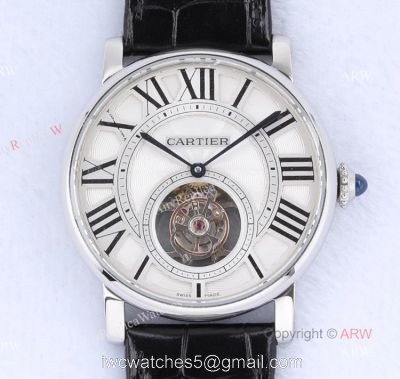 Best Version New Rotonde De Tourbillon Cartier Watch Copy For Men 40mm 1