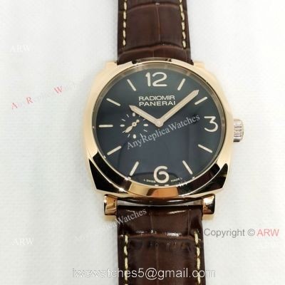 Panerai Radiomir PAM 513 Replica Watch Rose Gold 44mm 1