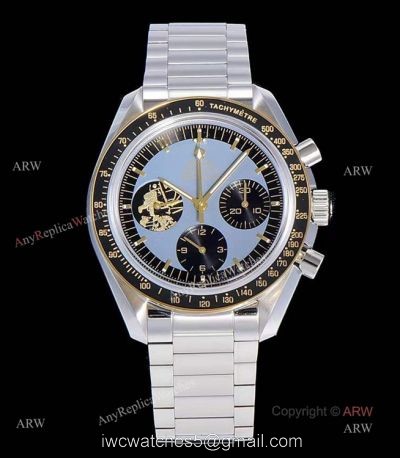 OM Omega Speedmaster Moonwatch Apollo 11 Swiss Replica Watch 42mm 1