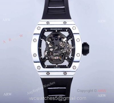 High Quality Replica Richard Mille Skull Watch RM 52-01 1