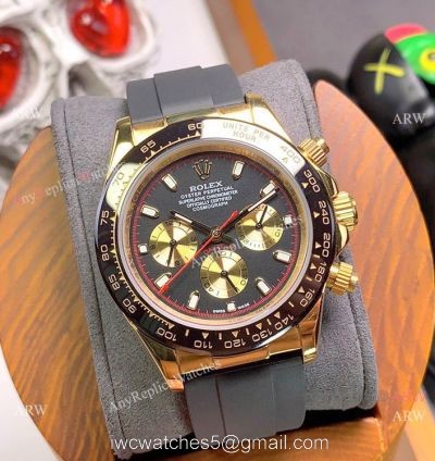 2020 NEW! Rolex Daytona Paul Newman Watch Black Ceramic Bezel 1