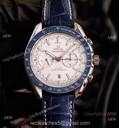 Best Replica Omega Speedmaster racing Watches White Dial Blue Dial 1