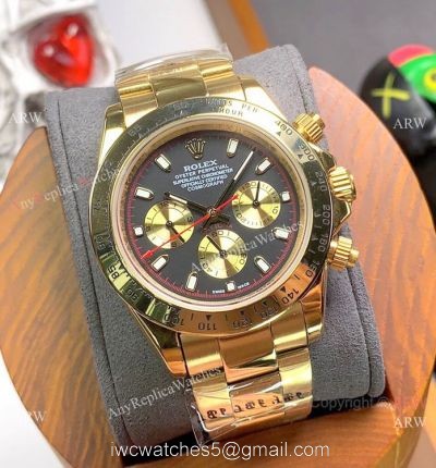 2020 NEW! Rolex Yellow Gold 116508 Paul Newman Men Watch 1
