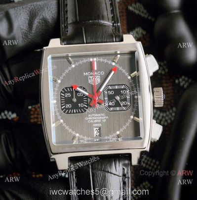 Best Copy Tag Heuer Monaco Chronograph Watch Gray Dial 39mm 1