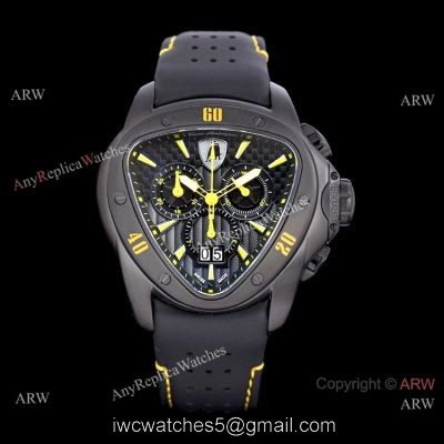 Swiss Copy Lamborghini Spyder X Yellow Version Watch Fashion Style 1