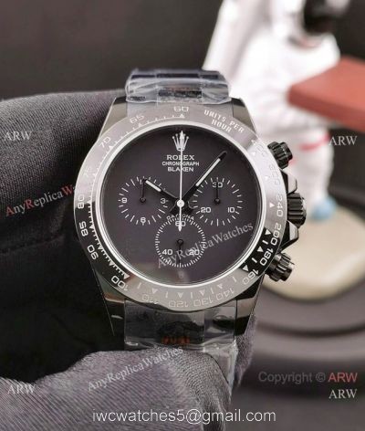 IPK Factory Best 1:1 Rolex Blaken Daytona Replica Watch Carbon Case 1