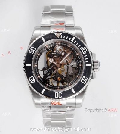 VR-Factory MAX 1-1 Best Edition Rolex Andrea Pirlo Skeleton Submariner Watch 904L Steel 3130 Movement 1