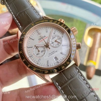 Best Quality Omega Speedmaster 43mm Watches Rose Gold Case 1