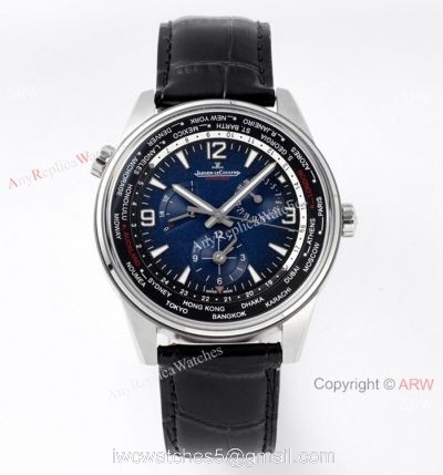 ZF Factory 1:1 Replica Jaeger leCoultre Master 39mm Watch Blue Face 1