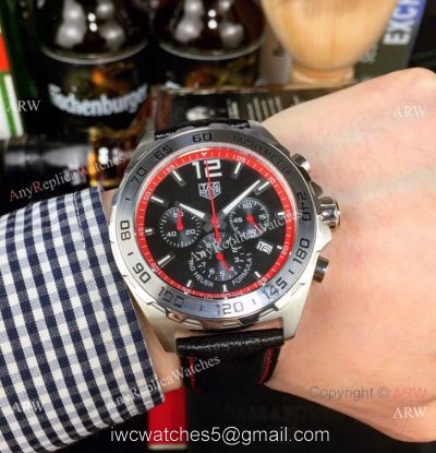 Clone Tag Heuer F1 Formula 1 Chronograph 41mm Watches Red Inner 1