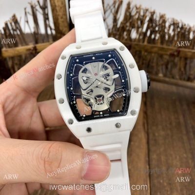 NEW! Copy Richard Mille RM52-06 Tourbillon Mask Watches Ceramic Case 1