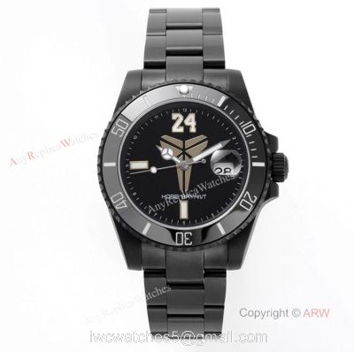 904L Blaken Rolex Mamba Kobe Watch Replica Asia 2836 Automatic Watch 1