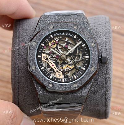 New Copy Audemars Piguet Royal Oak &8216;Frosted Watch Skeleton Dial 42mm 1