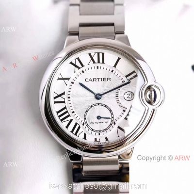 Swiss Replica Cartier Ballon Bleu 42mm XL Watch Stainless Steel 1