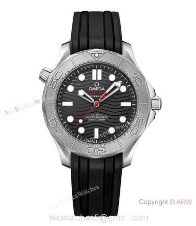 2021 New! Omega Seamaster Diver 300m Nekton Edition Watch Rubber Strap 1