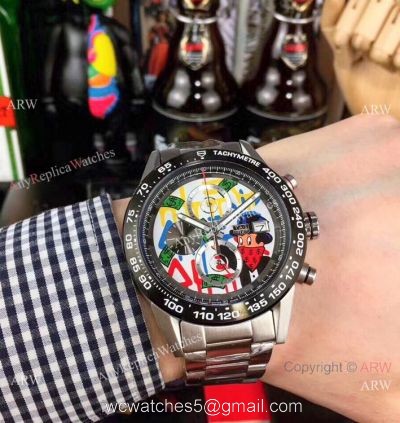Best Copy TAG Heuer Carrera And Formula 1 Alec Monopoly Edition Watch 1