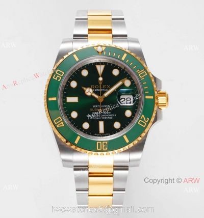 NEW! Copy Rolex Submariner Watchvice 18k Gold Watch VR Factory MAX 1:1 Best Edition 1