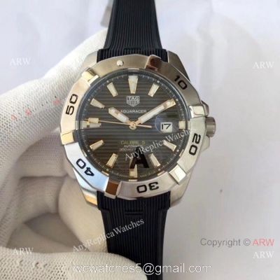 Copy Tag Heuer Aquaracer Calibre 5 Watches Gray Dial 1