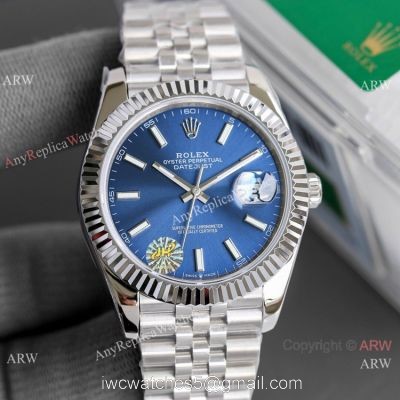(TW) AAA Replica Rolex Oyster Perpetual Datejust II Swiss 2824 Watch Blue Dial 1