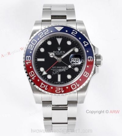 VR Factory V2 Version AAA Replica Rolex GMT-Master II Watch Oyster Band Pepsi Ceramic Bezel 1