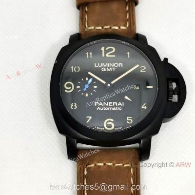 Nice Quality Copy Panerai Luminor GMT Automatic Black Dial Men Watch PAM01441 1
