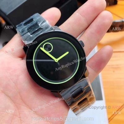 AAA Replica Movado Bold Swiss Quartz Watches Green luminous 1