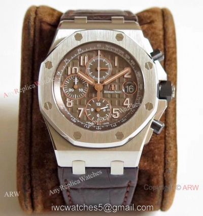 (JF) Audemars Piguet Royal Oak Offshore Swiss 3126 Chronograph Watch Gray Dial 1