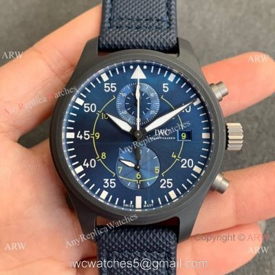 New Arrival! ZF Swiss IWC Blue Angels Pilots Copy Watch Chronograph 1