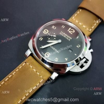 Replica Panerai Luminor Marina Automatic Men Watch PAM359 SS Black Dial 1