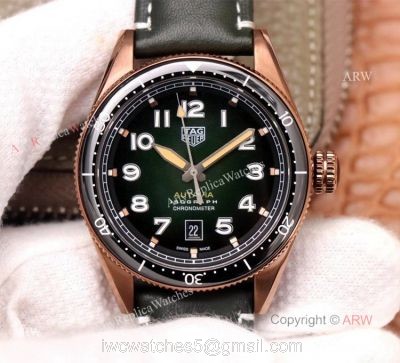 Best Tag Heuer Isograph 2020 Vintage Watches Replica With Dark Green Dial 1