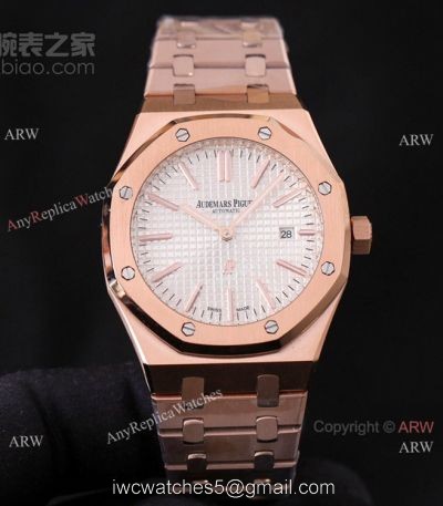 New Style Audemars Piguet Jumbo Rose Gold Automatic Watches 41mm 1