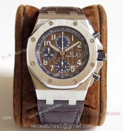 (JF) Replica Audemars Piguet Royal Oak Offshore Swiss 3126 Watch Blue Subdials 1