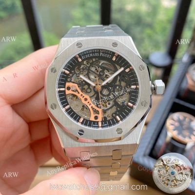 Audemars Piguet Royal Oak Skeleton Watch Stainless Steel 1