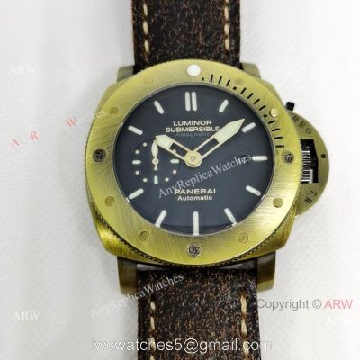 Luxury Replica Panerai Luminor Submersible Bronzo Watch 47mm 1