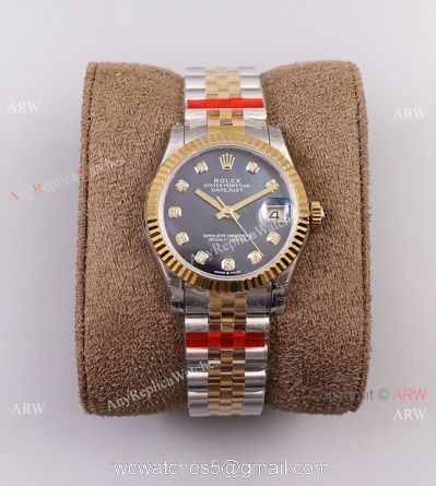 (TW) Swiss ETA2836 Rolex Datejust 31mm Watch 2-Tone Mother Of Pearl 1