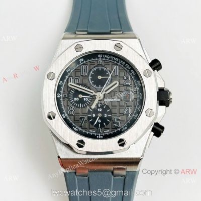 Copy Audemars Piguet Royal Oak Offshore Automatic 26470 Watch SS Gray Dial 1