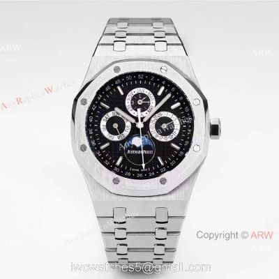 2021 New Swiss BF Factory Audemars Piguet Moonphase Perpetual Calendar 41mm Watch Black Dial 1