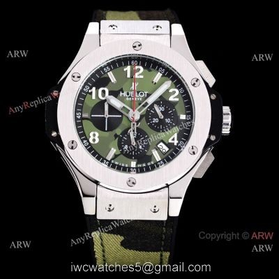 Japan Grade Copy Hublot Big Bang Tutti Frutti Camouflage Face Watch VK Chronograph 1