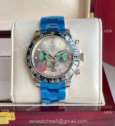 AAA Quality Replica Rolex Daytona Black Ceramic Green Subdials 1
