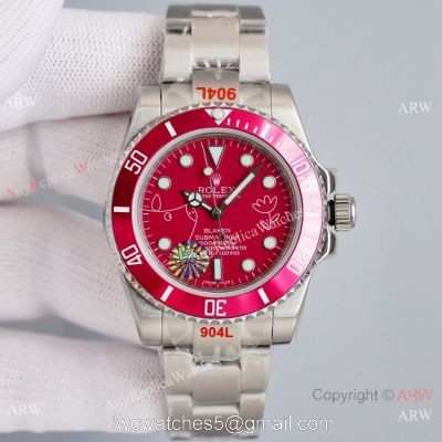 Swiss Grade Blaken Rolex Submariner Copy Watch Pig doodle Face 904L Steel 1