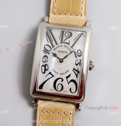 2021 New Franck Muller Long Island 952QZ Quartz White Dial Franck Muller 1:1 Copy Watch 1